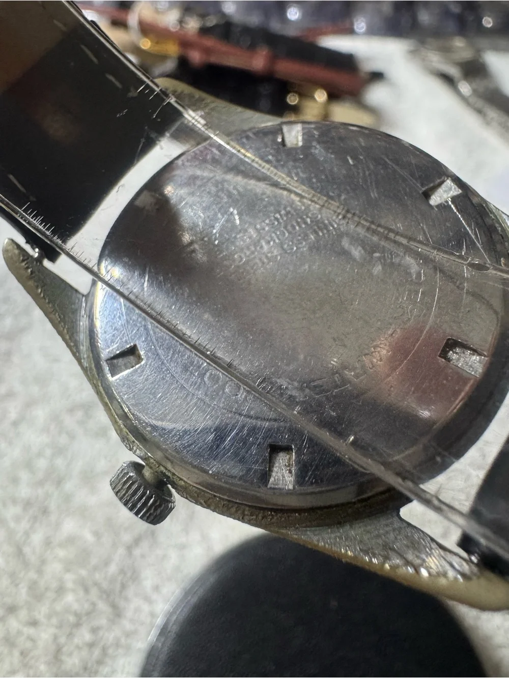 Shockmaster Men's Black Dial Watch